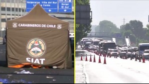 Grave accidente de tránsito en Ruta 68: Hombre muere tras ser atropellado por varios vehículos