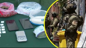 Masivo allanamiento en Lo Barnechea: Detienen a 17 personas e incautan droga, armas y dinero en efectivo