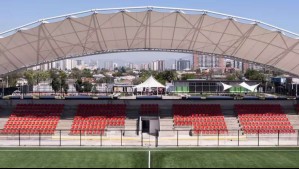 Tendrá dos canchas sintéticas y áreas para juegos familiares: Así es el nuevo estadio que será reinaugurado en Santiago