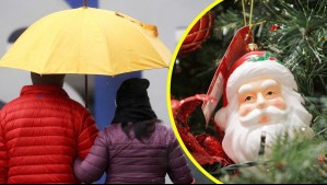 Se aproxima la lluvia para Navidad: Estas son todas las zonas donde se registrarán precipitaciones