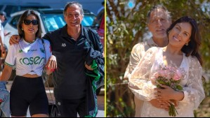 'Tú y yo siempre mi amor': Entrenador Mario Salas se casó con su pareja 18 años menor