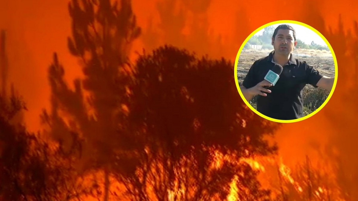 Continúa alerta roja por incendio en comuna del Maule: Mauricio Hidalgo entrega completo reporte