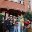 Como es tradición, en esta Navidad se realizó la entrega de regalos a los niños que están internados en el hospital Luis Calvo Mackenna, instancia a la que acudieron diferentes autoridades.