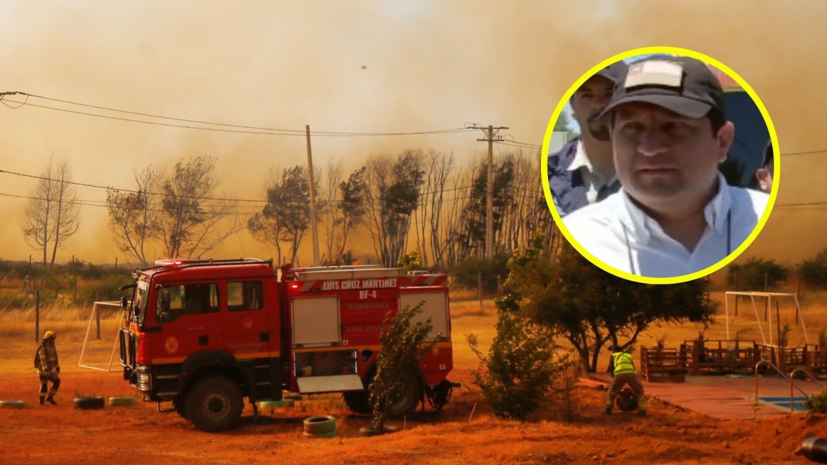 'No podemos permitir que equipos de emergencias sean atacados': Delegando del Maule denuncia agresión a carro de bomberos