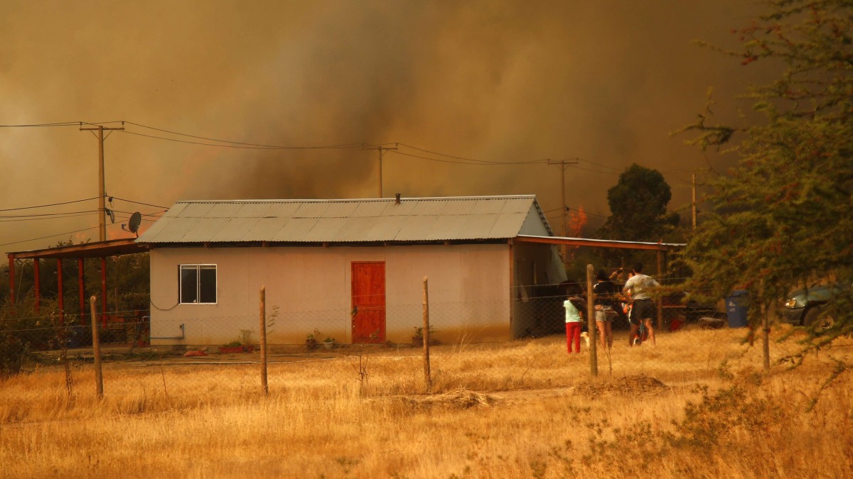 Más de mil hectáreas han sido consumidas: Conaf detalla los incendios forestales que se encuentran en combate