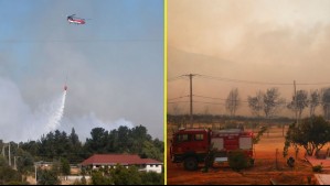 Se activó la mensajería SAE: Senapred ordena evacuación en comuna de la región del Maule por incendio forestal
