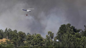 Incendios forestales: Senapred ordena evacuaciones en sectores de las regiones de O'Higgins y del Maule