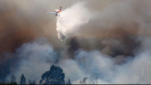Conaf reporta 10 incendios forestales en combate: Los cinco siniestros principales han consumido más de 2.000 hectáreas