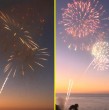Este viernes en Viña del Mar se realizó el ensayo del tradicional show de pirotecnia del Año Nuevo en el Mar. Revisa cómo se vivió el lanzamiento de fuegos artificiales.