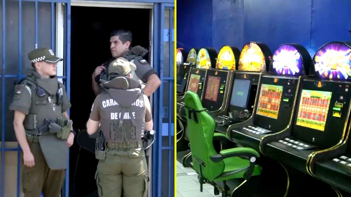 Descubren casino clandestino que operaba en Barrio Franklin: Se incautaron 40 máquinas de juegos