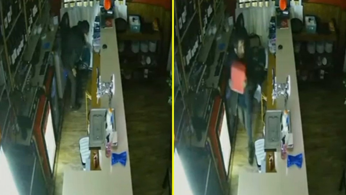 Cámaras lo captaron robando en local de Concepción: Sujeto presenta más de 150 detenciones previas y posee Carnet de Discapacidad