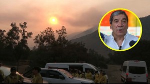 'Al final del día tendríamos más de 900 hectáreas quemadas': Delegado Durán descarta riesgo a casas por incendio en Las Condes