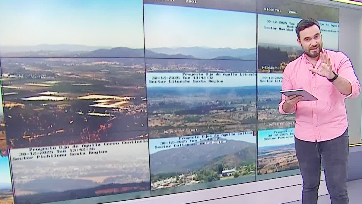 Ojos de Águila: El proyecto que impulsa un grupo de chilenos para monitorear la zona central en plena temporada de incendios