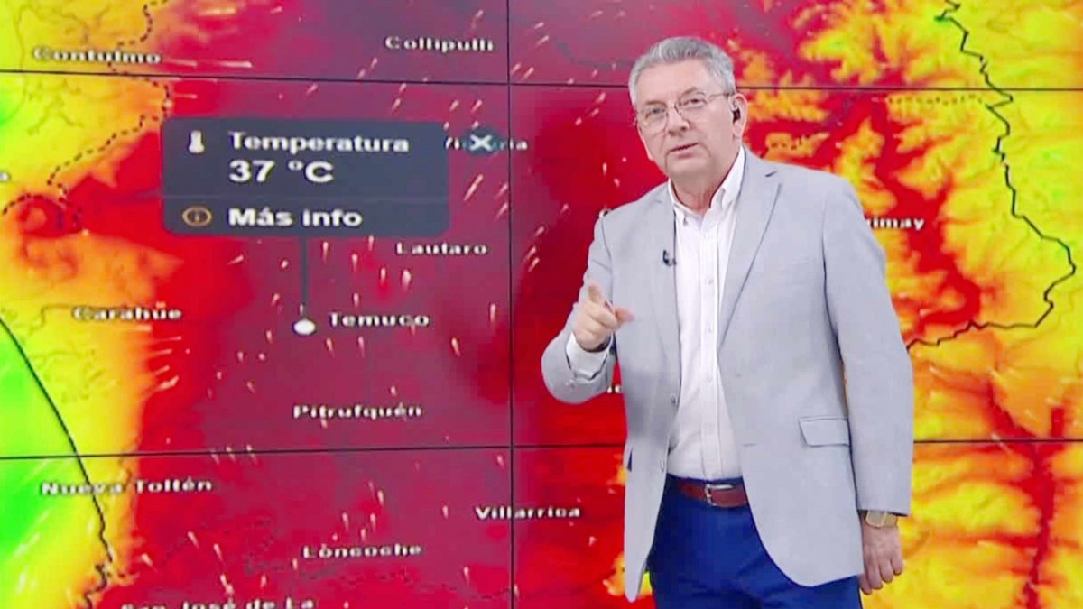 Hasta 38°C en la costa: Jaime Leyton advierte que las altas temperaturas alcanzarán la zona sur