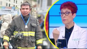 'Golpe de calor': Doctora Herrera explica posible causa de muerte de bombero durante incendio forestal en Litueche