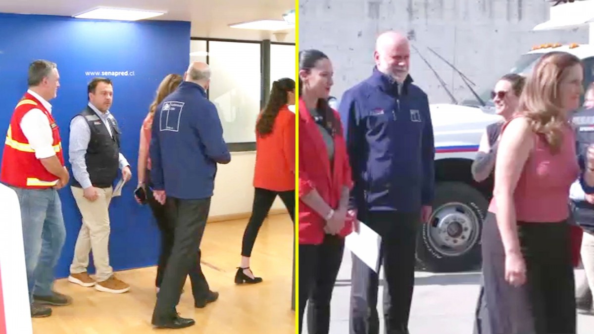 Evacúan edificio de Senapred durante balance en vivo: Se activó un sensor de humo en plena transmisión