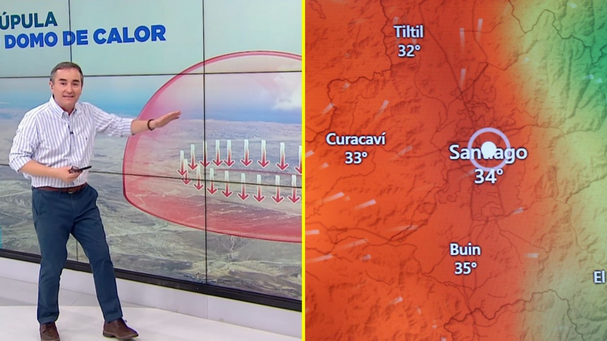 Qué es un domo de calor, el fenómeno que está provocando temperaturas extremas en Chile