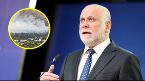Ministro Elizalde: 'El incendio de San Carlos de Apoquindo llegó a estar a solo 200 metros de la zona urbana'