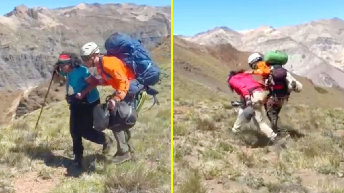 Rescatan a dos mujeres que desaparecieron mientras realizaban trekking en Cerro Campanario