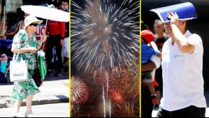 El Año Nuevo más caluroso en la historia de Santiago: Temperaturas no bajarán de los 30°C hasta pasadas las 20 horas