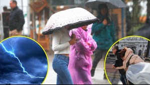 Año Nuevo con lluvias, viento y tormentas eléctricas: Las zonas donde se esperan precipitaciones este miércoles y jueves