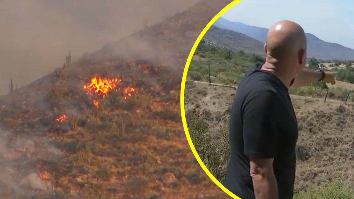 ¿Quién causó el incendio forestal en Las Condes?: Testigo clave denuncia a trabajadores del mismo parque