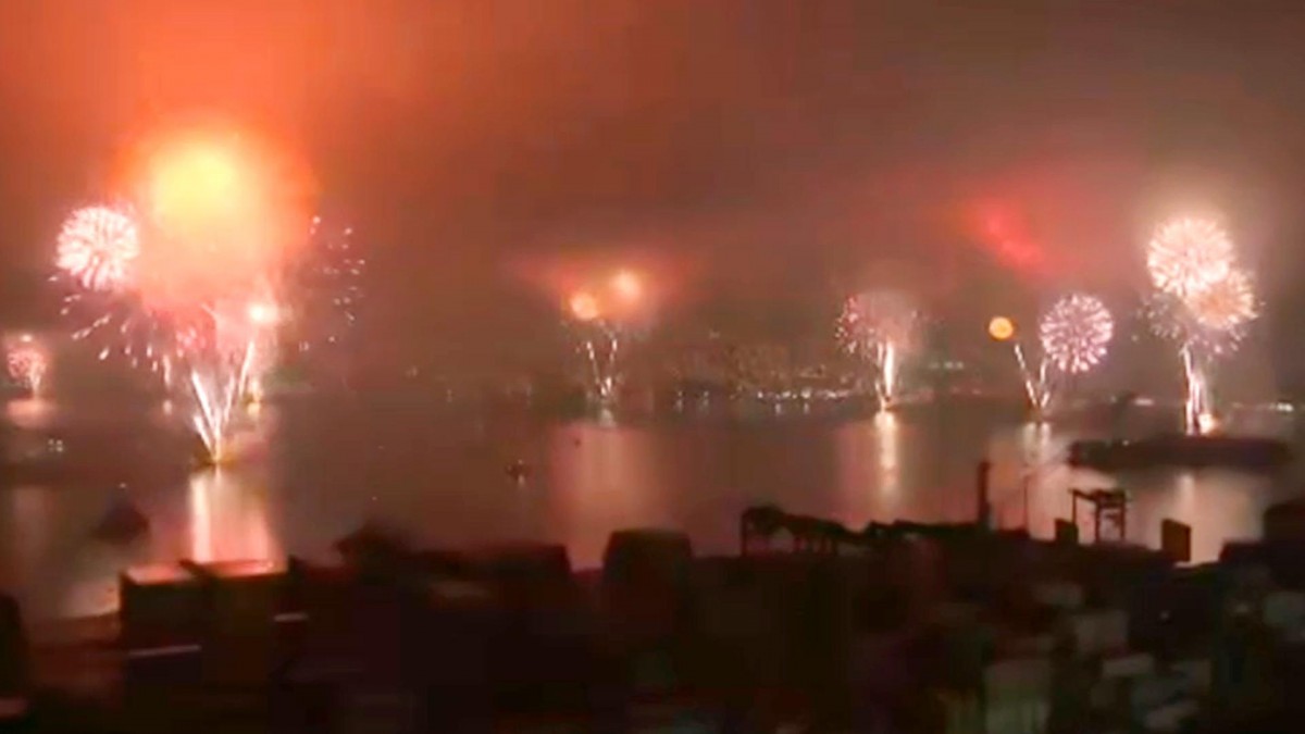 ¡Feliz Año Nuevo 2026!: Revive el show de fuegos artificiales en Valparaíso y Viña del Mar