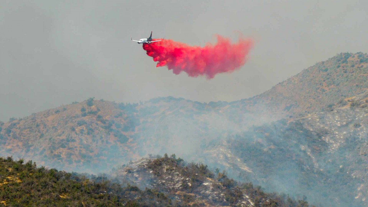 Conaf reporta 16 incendios forestales en combate a nivel nacional