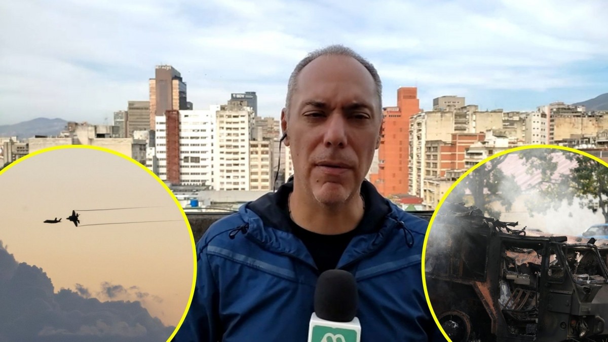 Corresponsal de Meganoticias en Venezuela informa cómo está el país tras caída de Maduro: 'Hay un silencio sepulcral'