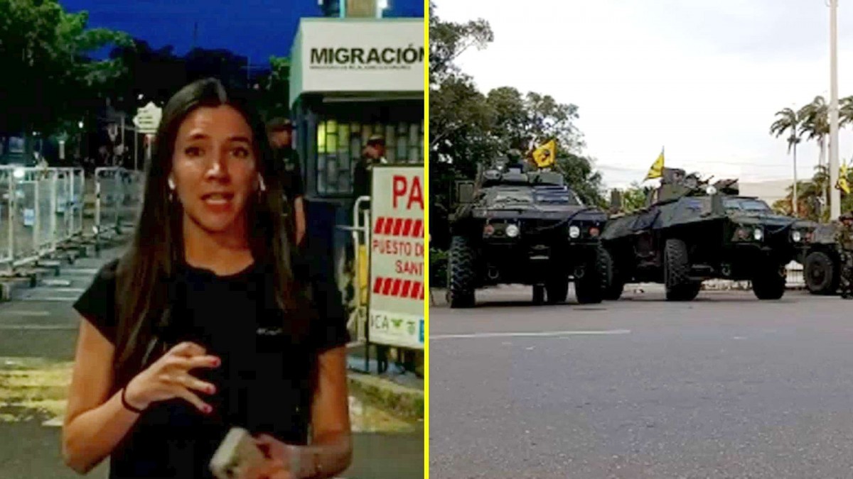 Alerta máxima en Colombia: Florencia Vial detalla la situación que se vive en la frontera con Venezuela