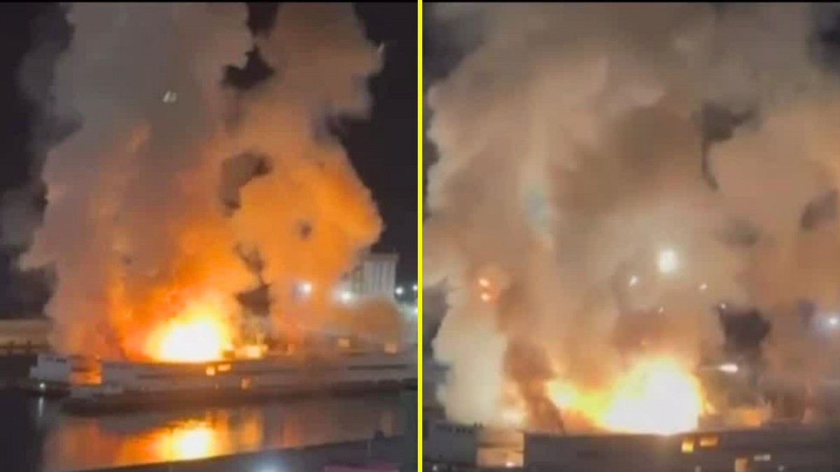 Video muestra ataque a puerto de La Guaira en Venezuela: Otros dos estados fueron bombardeados