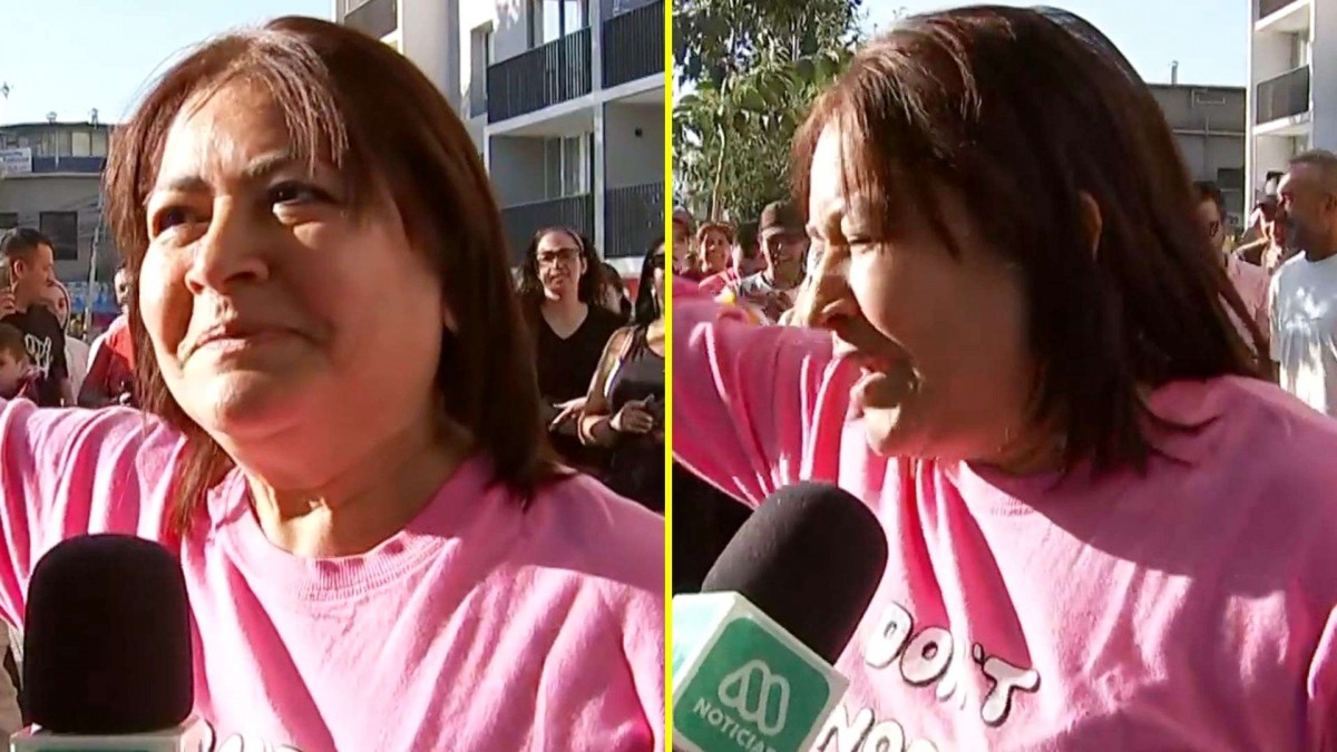 '¡Nos vamos, nos vamos!': La reacción de una venezolana en Chile tras ataque militar de Estados Unidos