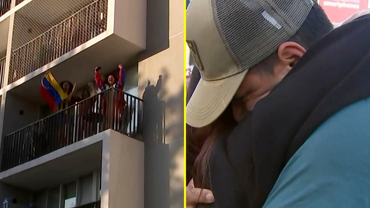 Venezolanos celebran en Chile captura de Maduro: 'Gracias al gobierno de Trump por la libertad que nos están brindando'