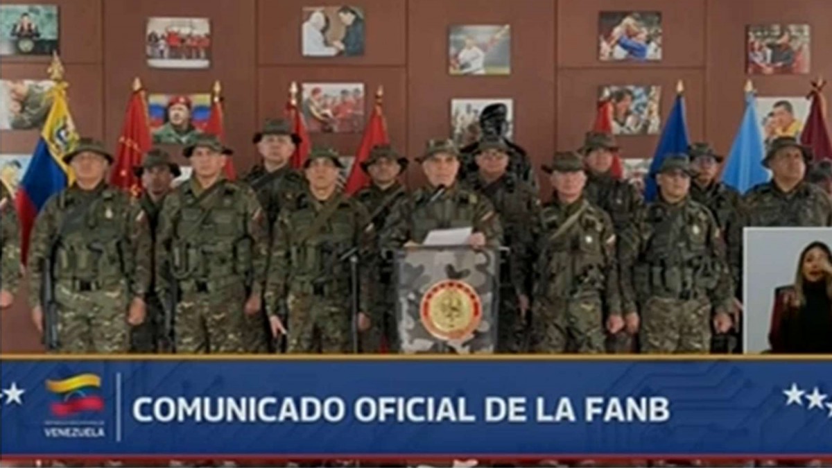 Fuerza Armada venezolana denuncia muerte 'a sangre fría' de escoltas de Maduro por parte de EEUU