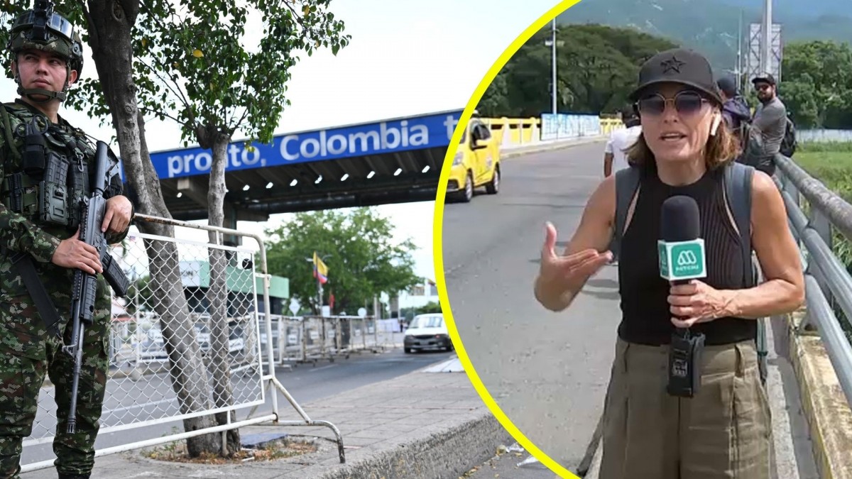 Constanza Santa María desde Cúcuta: Así está el tenso ambiente en la frontera de Colombia con Venezuela