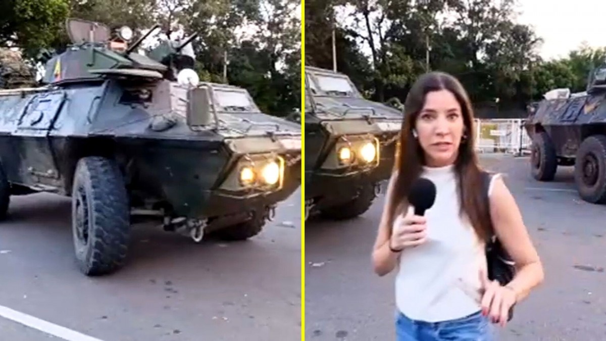 Con tanquetas en Cúcuta: Así es el despliegue militar en la frontera que comparten Colombia y Venezuela