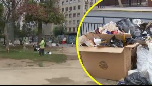 'Está difícil': Así quedó el Parque Almagro luego de extensas celebraciones que realizaron venezolanos tras la captura de Maduro