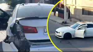 Cobró un millón de pesos por viaje desde aeropuerto: Estafador intentó atropellar a Carabineros tras ser descubierto por turistas