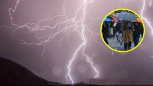 'Con precipitaciones aisladas': Meteorología emite aviso por tormentas eléctricas para zonas de cuatro regiones