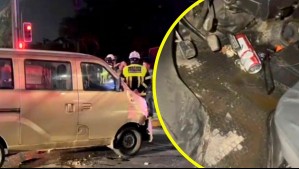 Bebé de 3 días de vida resulta lesionado tras accidente en Recoleta: Conductor estaba en estado de ebriedad