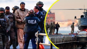 En helicóptero y con militares armados: El cinematográfico dispositivo de seguridad para trasladar a Maduro hasta el tribunal