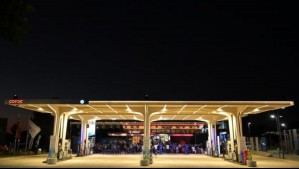 Inauguran en Santiago estación de servicio construida solo con madera: ¿Dónde está ubicada?