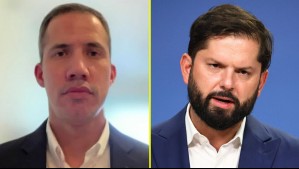 Juan Guaidó responde a postura de Boric: Intervención de EEUU 'es una mala noticia para los dictadores'