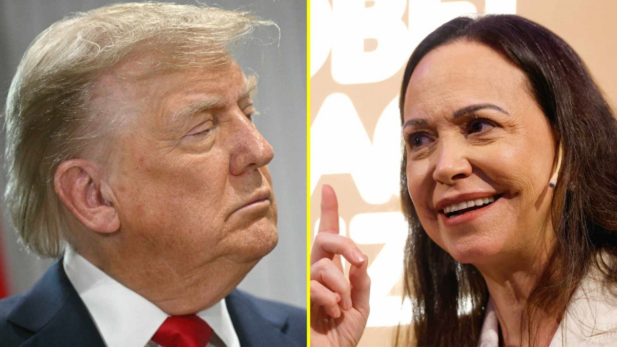 'Siento que él se lo merece': María Corina Machado quiere compartir su Nobel de la Paz con Trump