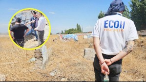 Encuentran cadáver a un costado del Aeropuerto de Santiago: Presentaba lesiones atribuibles a terceros