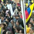 Una marcha contra la intervención de EEUU se realizó este miércoles en la Plaza Santander, ubicada en el centro de Cúcuta. El presidente Gustavo Petro hizo un llamado a manifestarse a favor de la soberanía nacional.