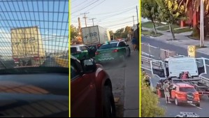 Dos detenidos por intento de robo de camiones con millonaria carga de carne brasileña