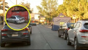 Investigan robo con homicidio en Lo Espejo: Hombre recibió múltiples disparos y habría sido lanzado desde su vehículo