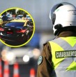 Un taxi atropelló a un carabinero durante un control vehicular en Estación Central para evitar una fiscalización. El funcionario fue lanzado contra un bus. El conductor fue detenido tras chocar en su huida.