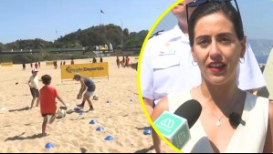 Viña del Mar inaugura la temporada estival deportiva en la playa: 'De manera completamente gratuita'